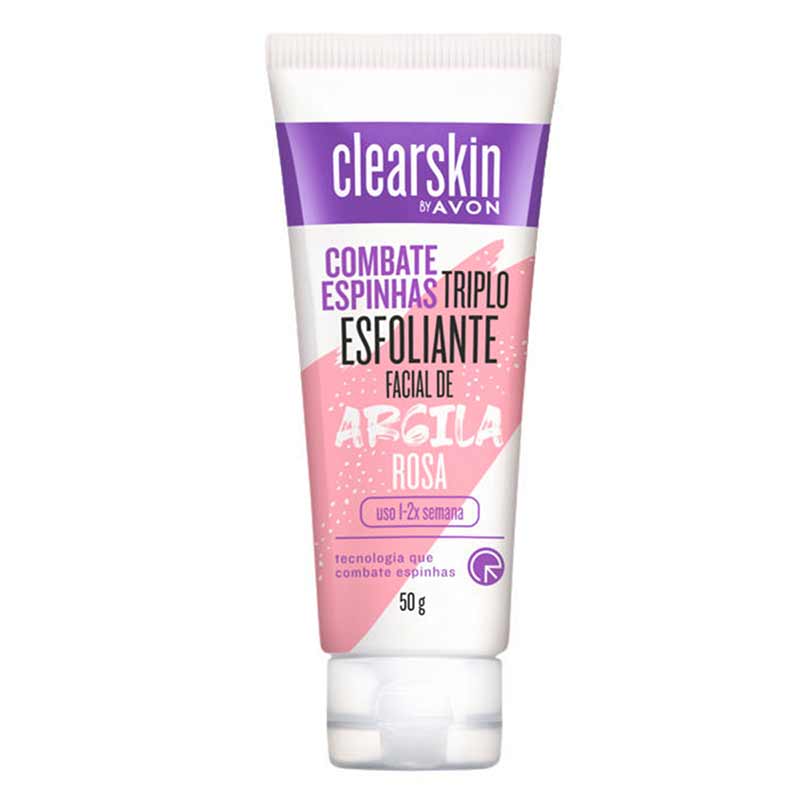 Clearskin Esfoliante Argila Rosa 50g